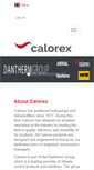 Mobile Screenshot of calorex.com