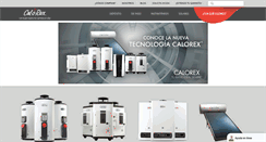 Desktop Screenshot of calorex.com.mx
