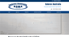 Desktop Screenshot of calorex.com.au